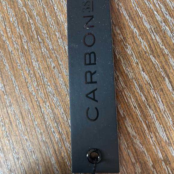 Carbon 38 Sports Bra Black Shine Size Large new with tags! - Picture 5 of 6